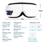 Smart Portable Vibration Eye Massager Airbag Compress Eye Care Tool Bluetooth Music Eye Massage Eye Relax Fatigue Sleepping Mask