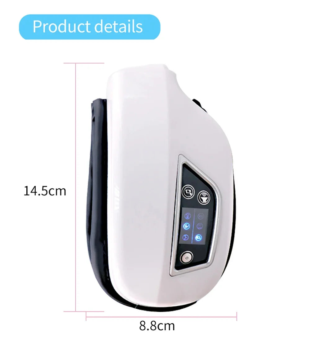 Smart Portable Vibration Eye Massager Airbag Compress Eye Care Tool Bluetooth Music Eye Massage Eye Relax Fatigue Sleepping Mask
