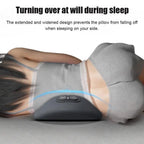3-in-1 Back Massager Pillow Spinal Traction, Heat Therapy, Vibration Massage Relieve Soreness, Fatigue Neck Waist Support Pillow