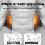 3-in-1 Back Massager Pillow Spinal Traction, Heat Therapy, Vibration Massage Relieve Soreness, Fatigue Neck Waist Support Pillow