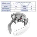 Smart Back Neck Massager with Heating TENS Pulse Cervical Muscle Massage Wireless Shoulder Health Care Device