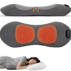 3-in-1 Back Massager Pillow Spinal Traction, Heat Therapy, Vibration Massage Relieve Soreness, Fatigue Neck Waist Support Pillow