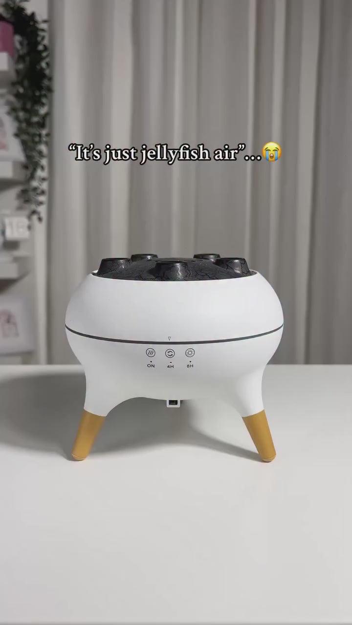 Dynamic Jellyfish Air Humidifier 250ml Essential Oil Diffuser Remote Control Bedroom Humidifier With 7 Colorful Night Lights