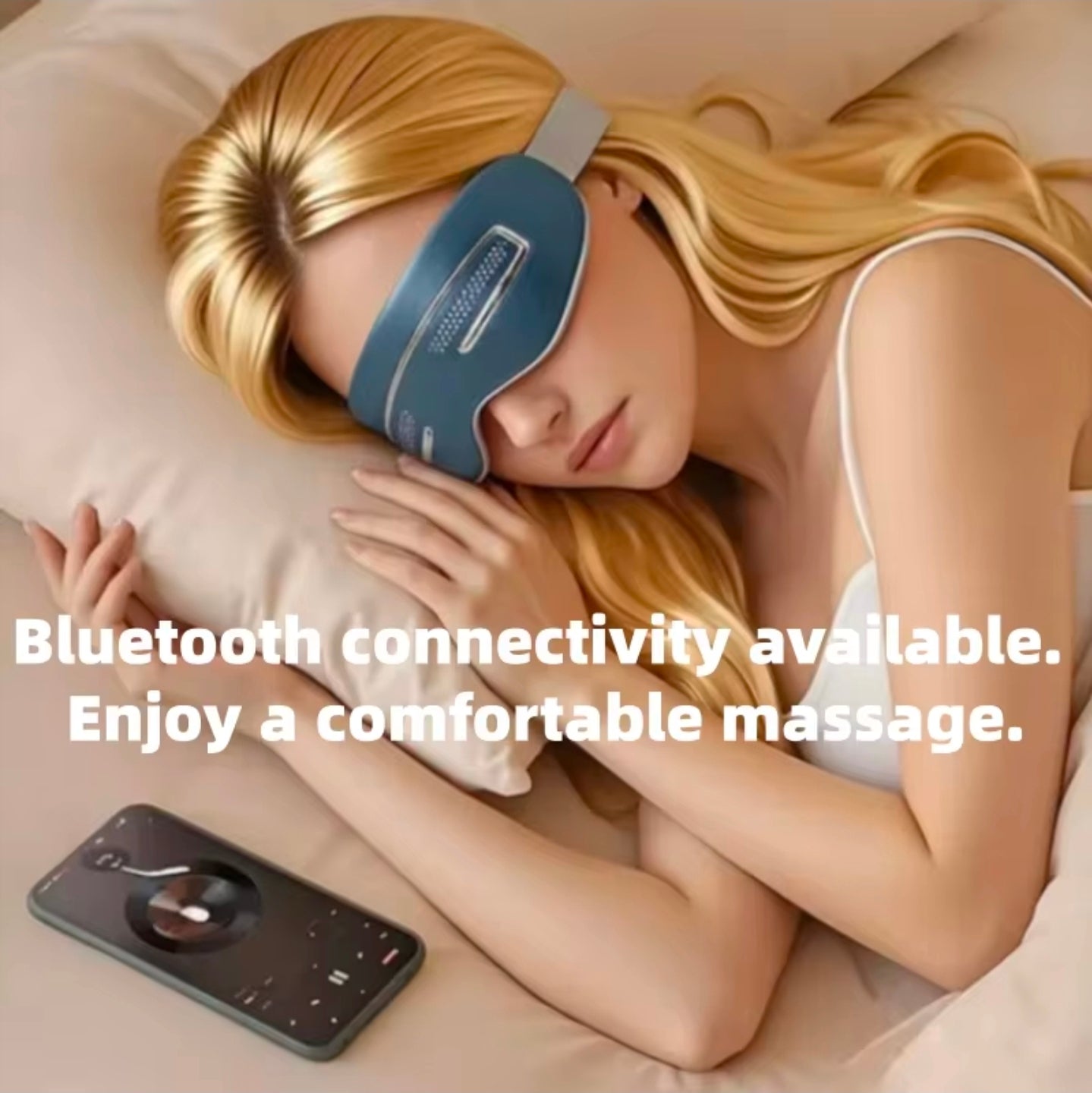Smart Electric Eye Massager Dual-Purpose Rechargeable Hot Cold Compress Relaxation Gift for Eye Care